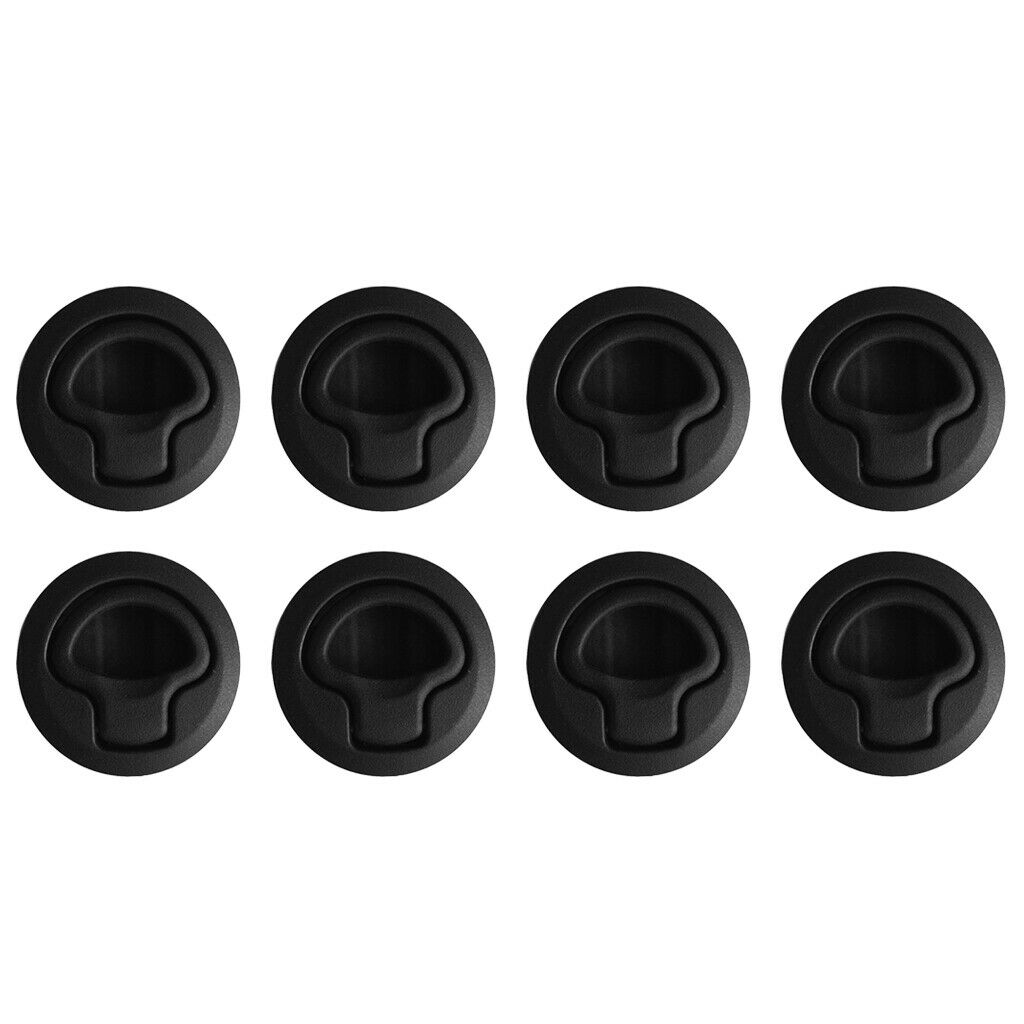 8pcs 2'' Flush Door Pull Locker Hatch Latch Marine Boat Pull Lift Handle