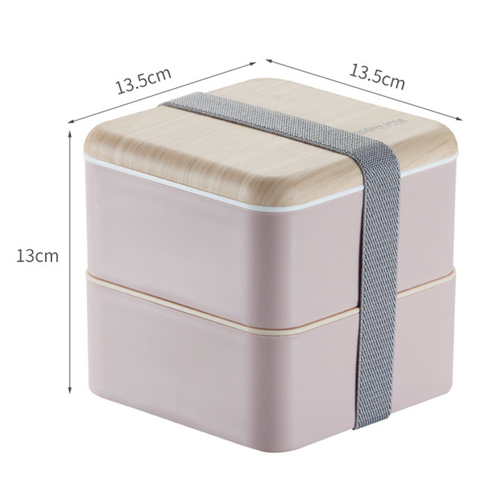 Lunch Box Double-Layer Food Container for Adults Kids Office Worker