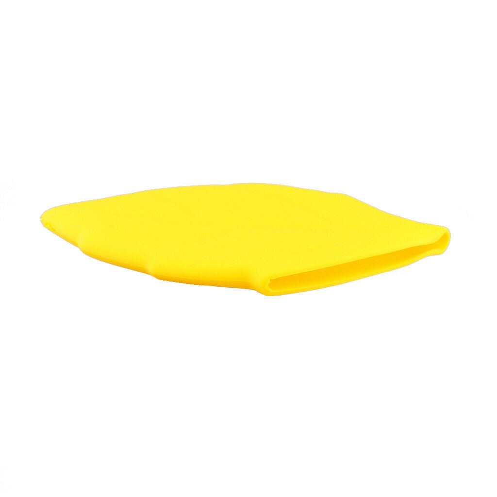 Portable Outdoor Travel Camping Leaf Pocket Water Cup Wash Gargle Cup Yellow
