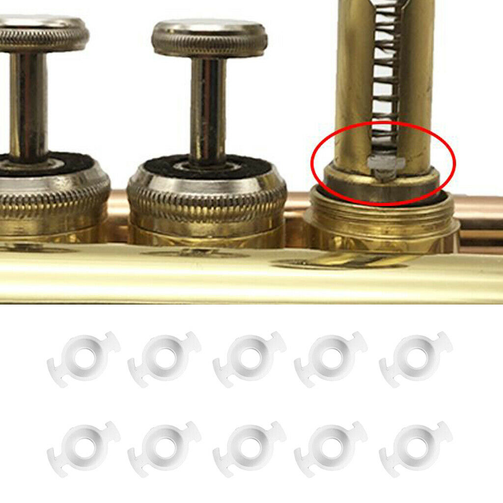 10Pcs Springs Gasket for Trumpet Cornet Musical Instrument Replacement