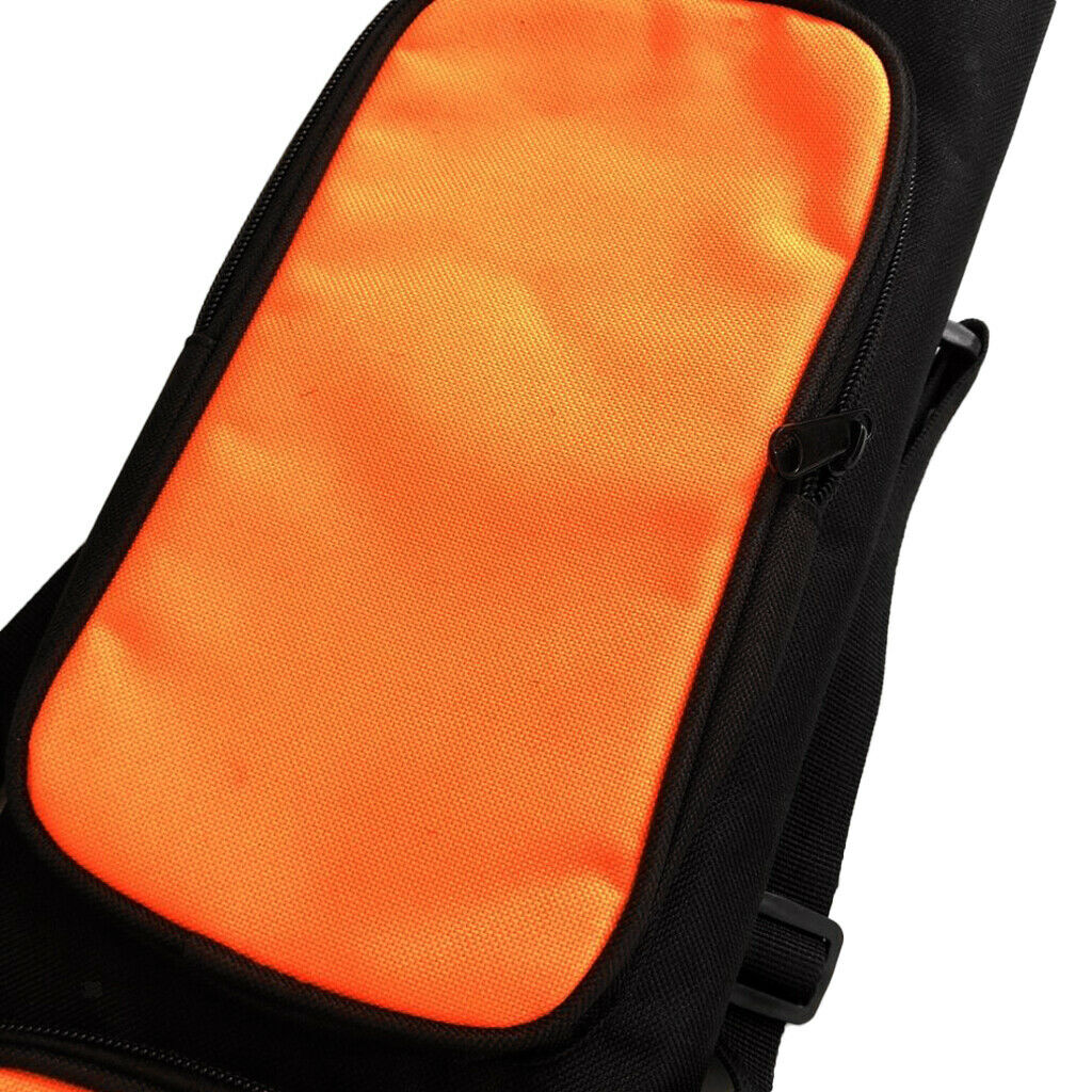 Canvas Back Archery Arrow Quiver Arrow Holder Bag Hunting Equipment orange