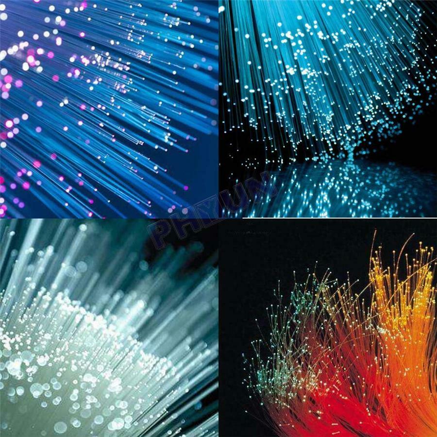 100x 3 Meters Fiber Optic Cable for Car Star Ceiling Fiber Optic Cable End Glow