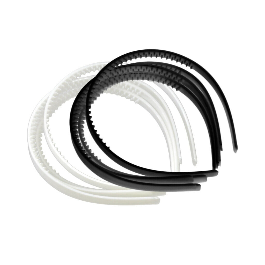 10pcs Plastic Headband Hair Hoop Ornament