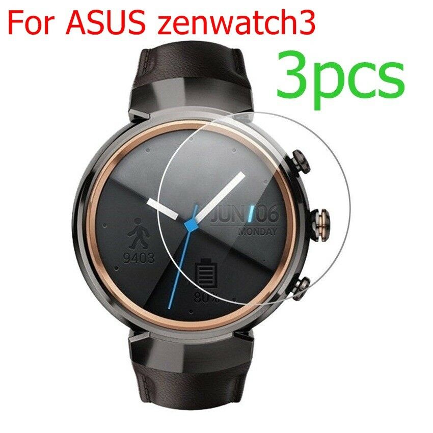 3pcs 9H+ Soft Screen Protector For ASUS zenwatch3 Watch