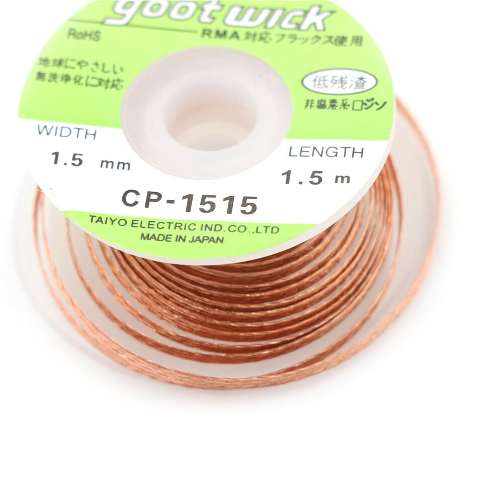 CP-1515 1.5mm 1.5m Desoldering Wick Desolder Braid Soldering Remover Tool