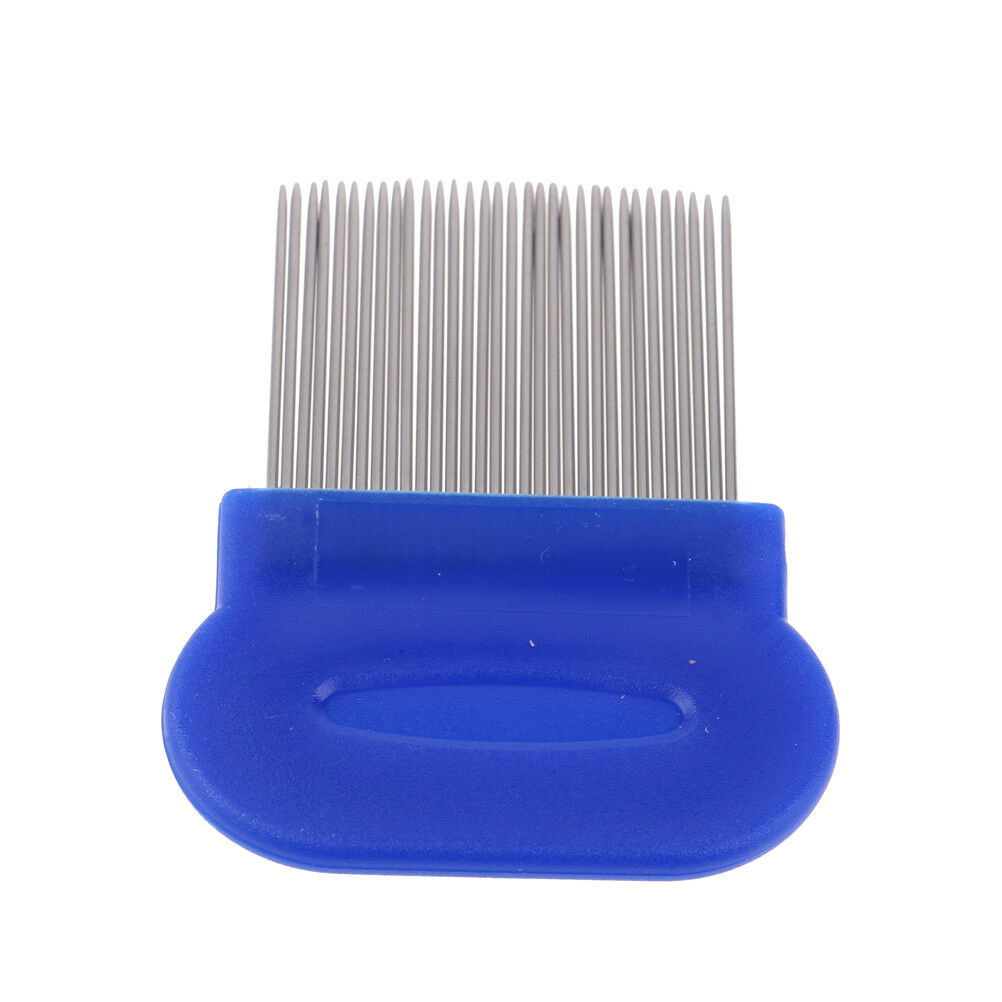 Hair LiceComb Brushes Terminator FineEgg Dust Nit Free Removal Stainless SteelDD
