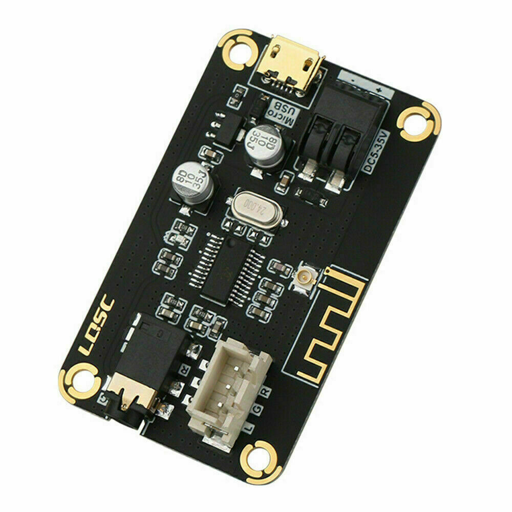 1PC 12V/24V Car Bluetooth 4.2 Audio Receiver Board Wireless Module Stereo-S L