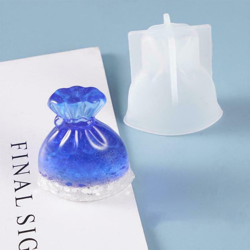 Mini Cute Bag Shape Casting Silicone Mold for Handmade DIY Craft Ornaments