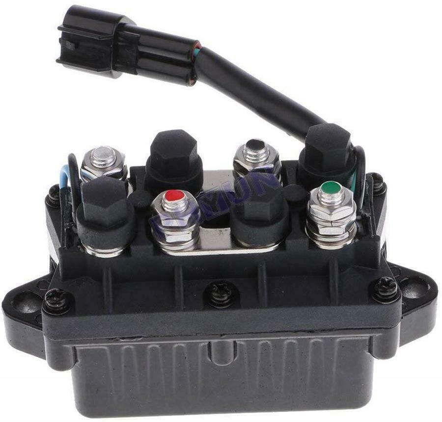 2 Pins Trim Relay 63P-81950-00-00 Fit for Yamaha F150 & 250 40-90HP Outboard