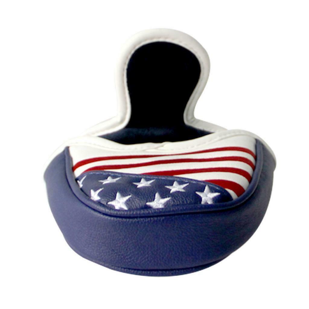 Square Golf Putter Head Covers & Magnetic Closure for Most Brands Blade -