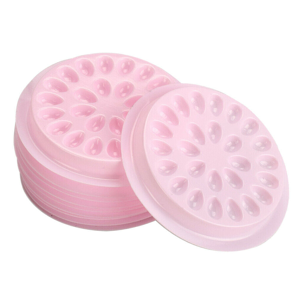 Disposable Eyelash Extension Glue Holder Tray False Lashes Pallet Board