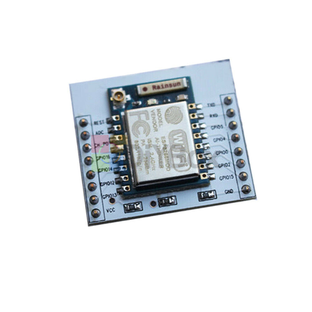 ESP8266 ESP-07 Remote Serial Port WIFI Module + IO Adapter Plate Expansion Board