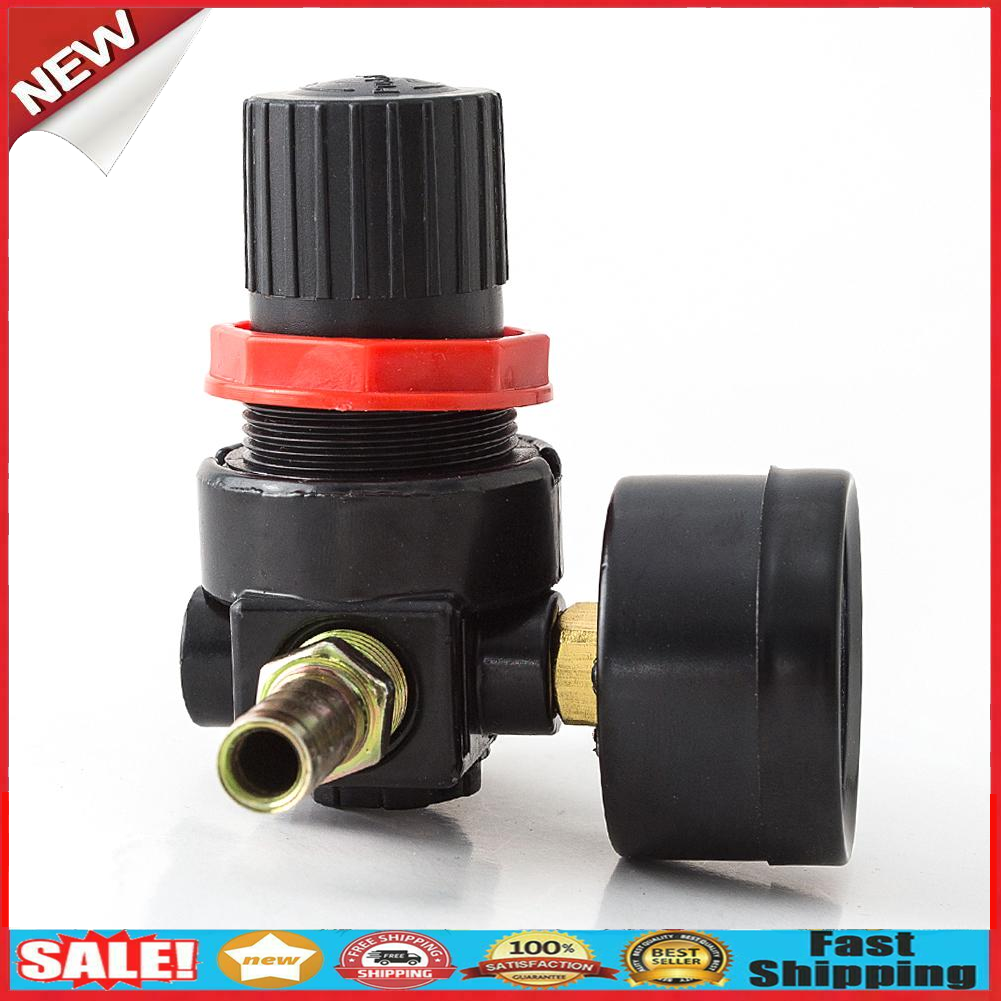 Pressure Reducer Regulator Pressure Gauge Manometer Water Compressor Tester @