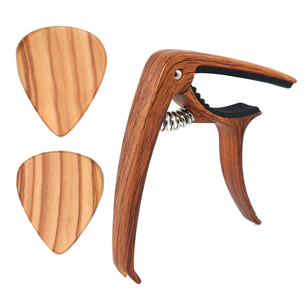 Guitar Capo Tuning Tuner Finger Picks for Electric Tuba Guitar Bass Ukulele