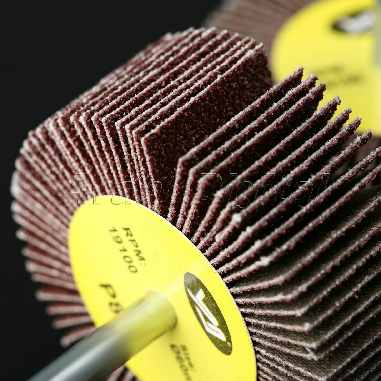 60mm Flap Sanding Grinding Wheels & Mandrel Woodworking Polishing Rotary Tool