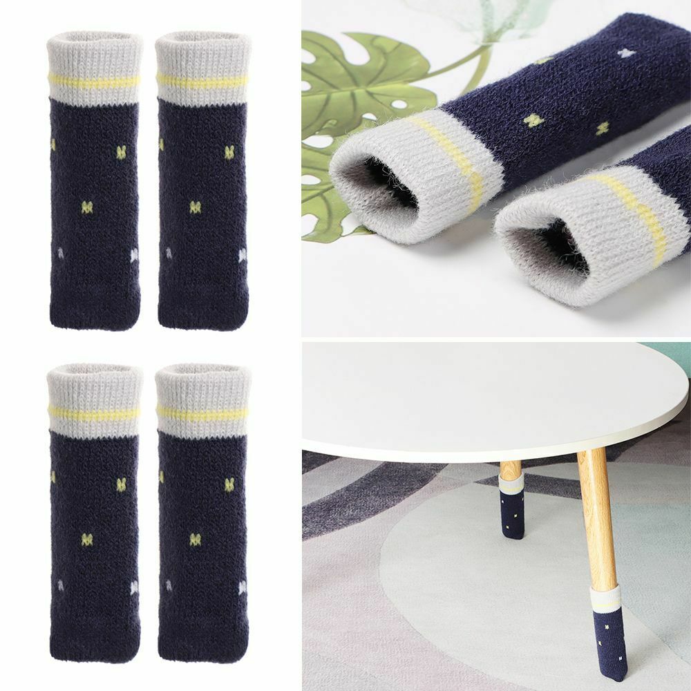 Home Non-Slip 4 PCS Protective Case Table Chair Foot Cover Floor Protector