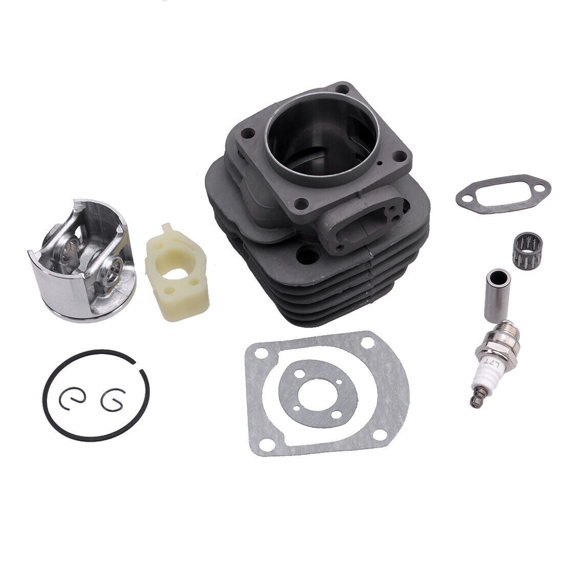 Big Bore 52mm Cylinder Piston Kit Space Parts Fit For Husqvarna 266XP Chainsaw