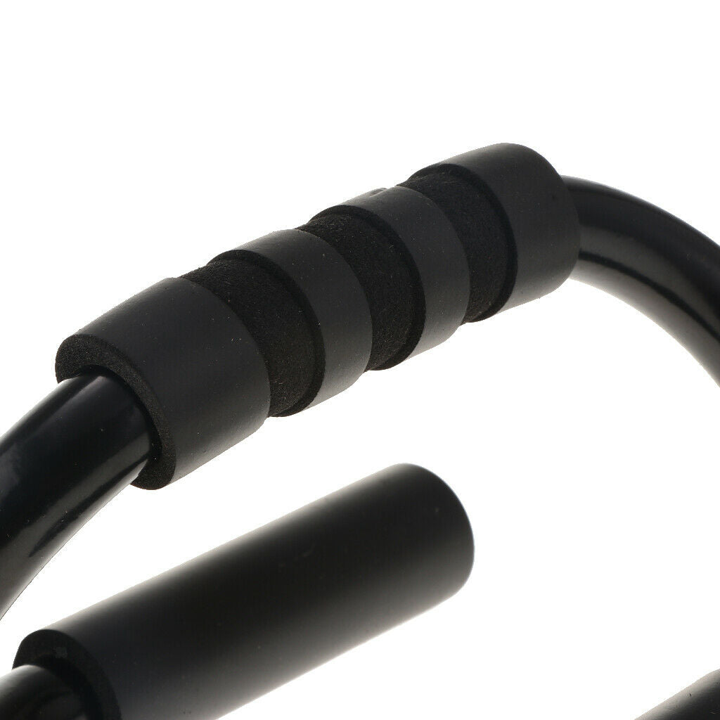 Push Up Bars Steel Pushup Stands with Foam Grip and Non-slip Hand Gripper
