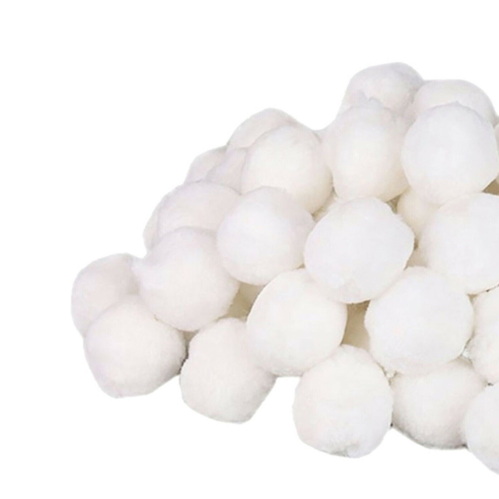 White Pool Filter Balls Alternative Sand for Swimming Pool Fish Tanks 200g
