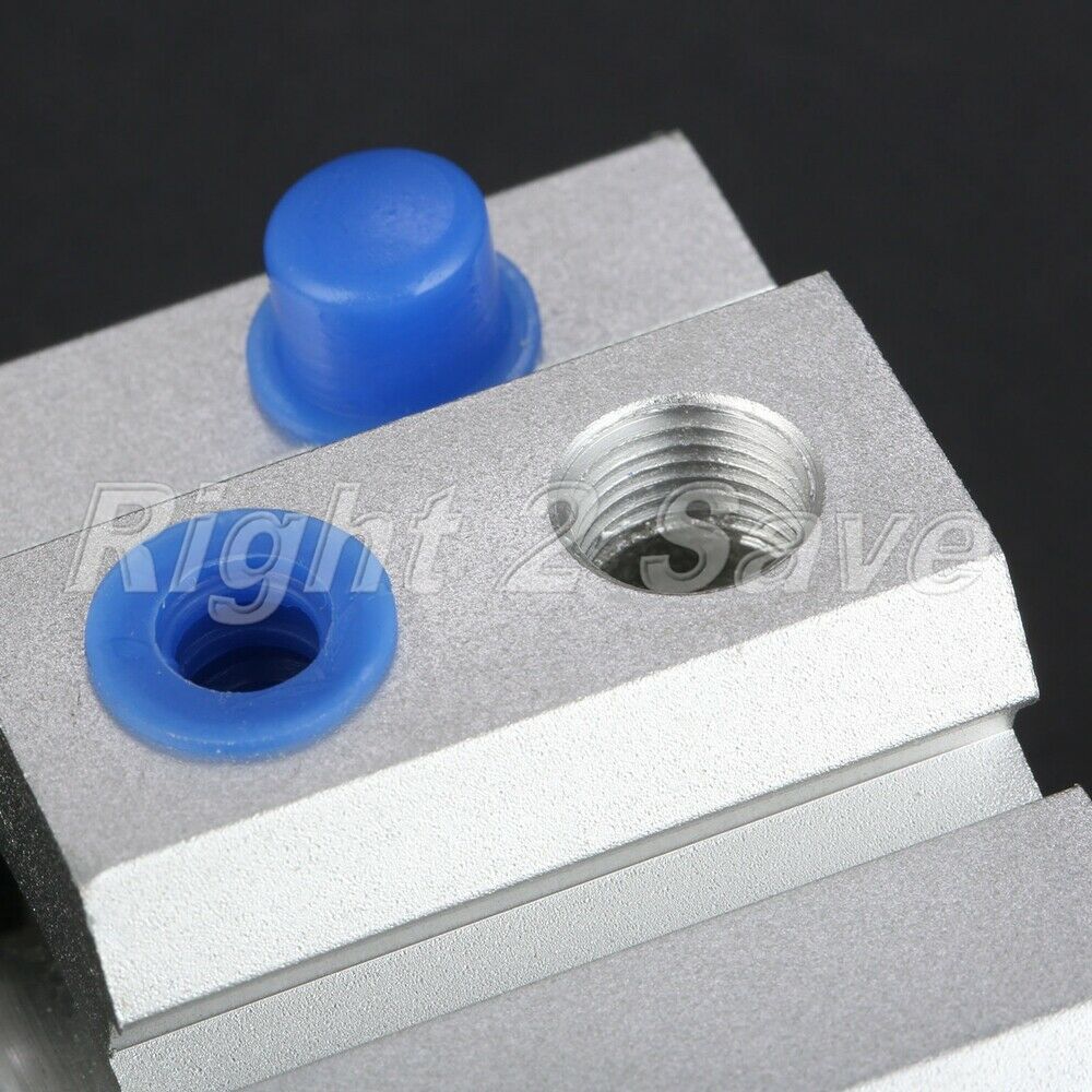 SDA40 x10 Pneumatic SDA40-10mm Double Acting Compact AIR Cylinder Aluminum Alloy