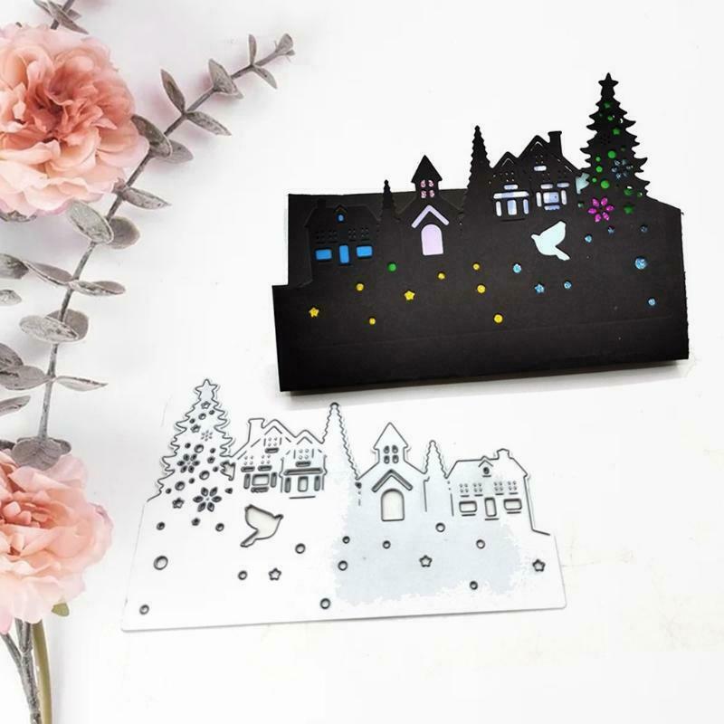 Christmas Metal Cutting Dies Stencil Scrapbook DIY Album Stamp Paper Card Mold