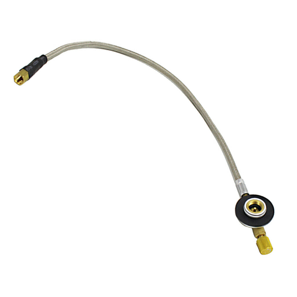 Portable Outdoor Braided Hose Gas Stove Burner Furnace Connector Gas Tank