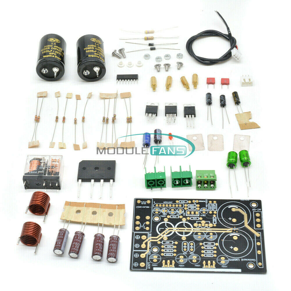 LM1875 Stereo Amplifier Board with Speaker Protection 25W+25W 8ohm diy kits