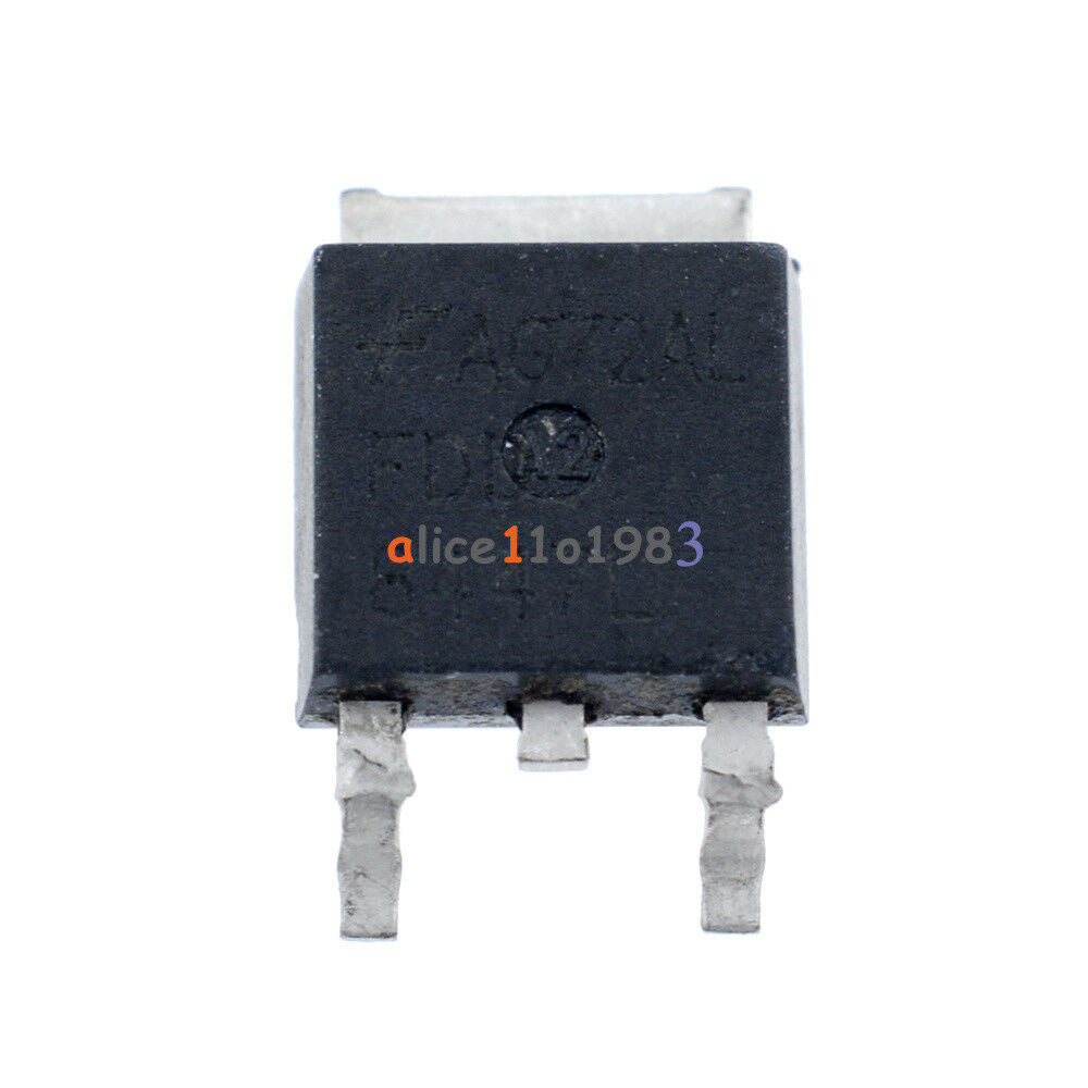 10PCS FDD8447L MOSFET N-CH 40V 15.2A DPAK TO252 FDD8447L