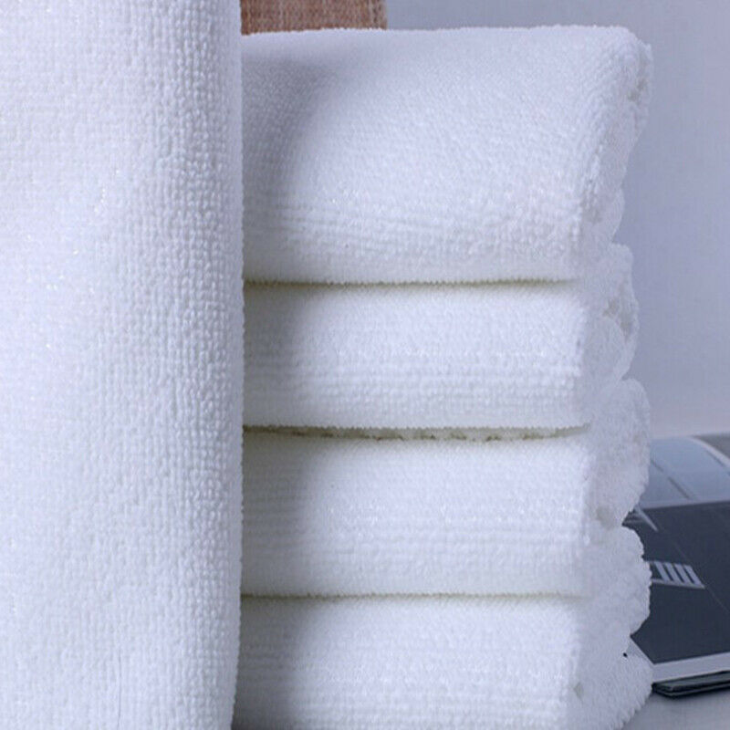 1pc White Cotton Bath Towel Beauty Sheet Foot Massage Sauna Shower Tow YU.l8