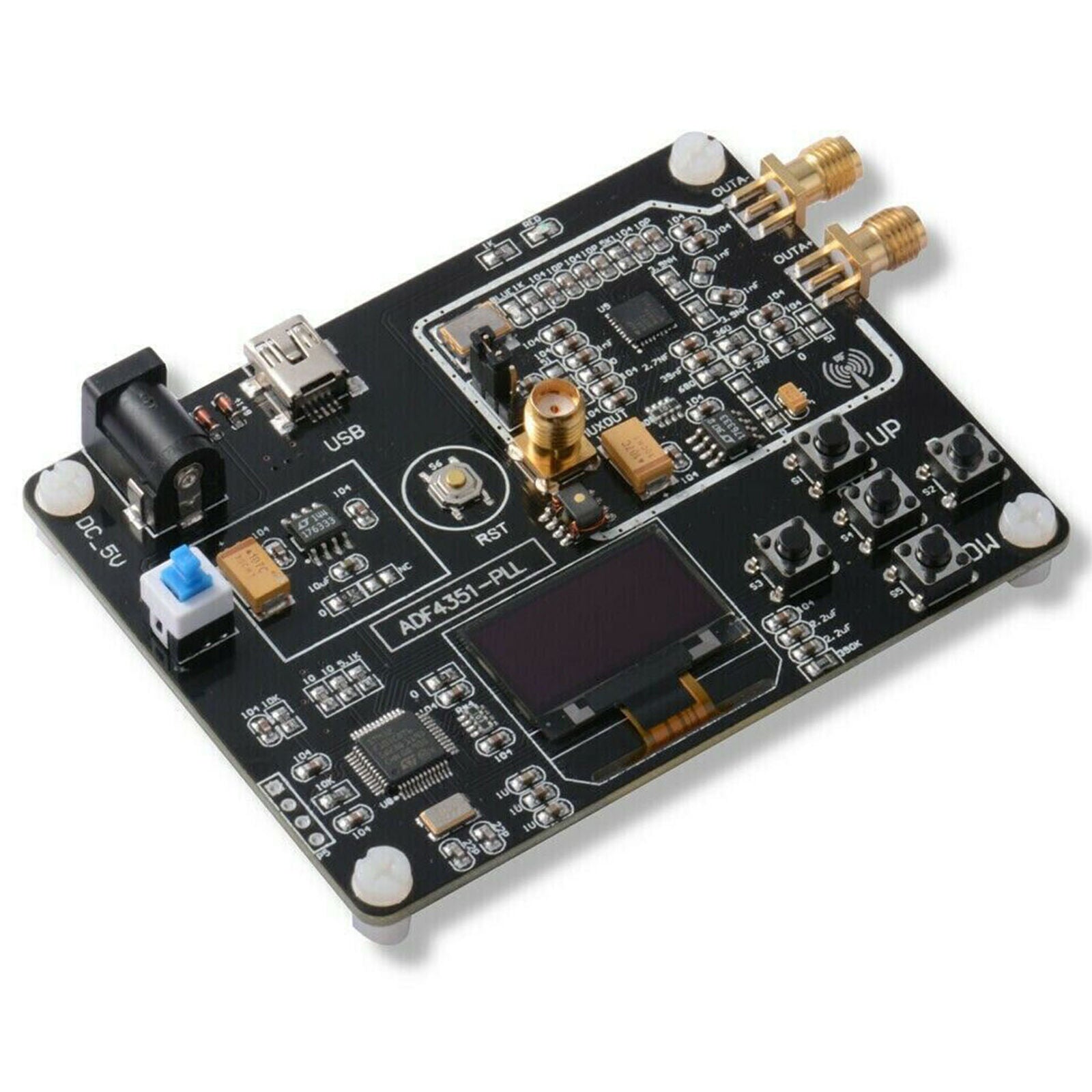 35MHz-4400MHz RF Signal Generator ADF4351 Module Sweep Frequency Generator