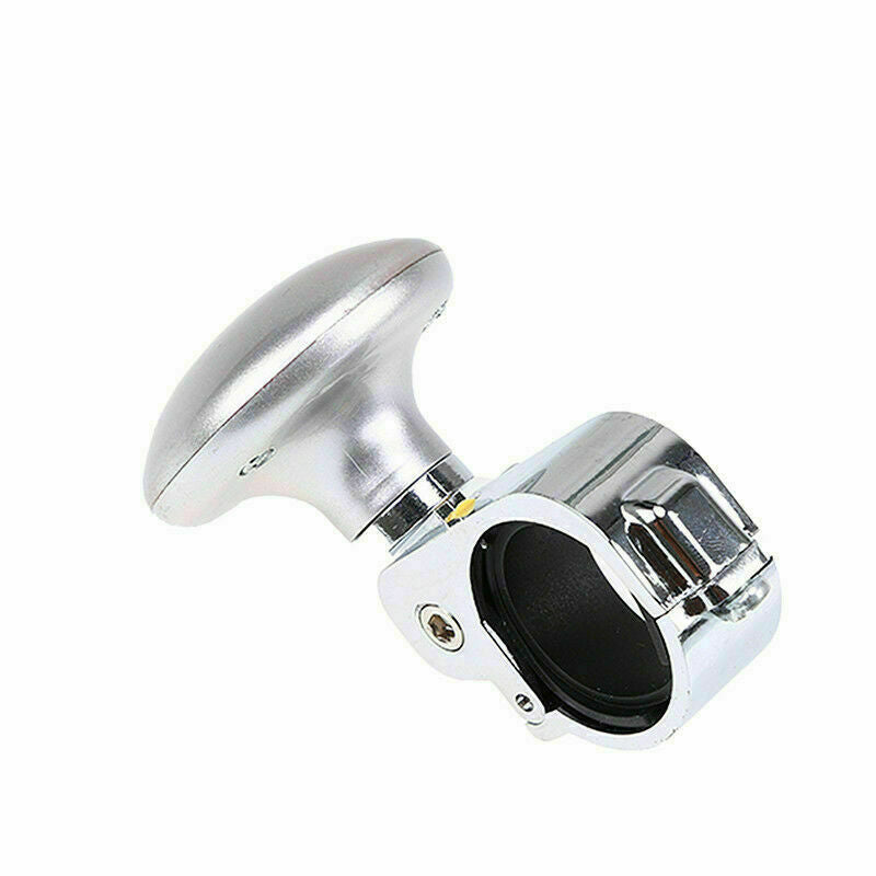 Universal Polished Car Steering Wheel Body Knob Spinner Handle ABS For Ford