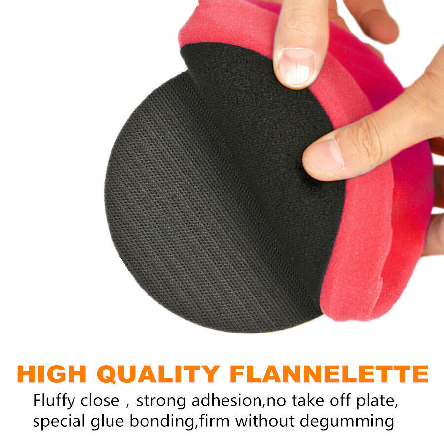 5pcs 6inch Buffing Wax Drill Polishing Pad Foam For Car Polisher Buffer Sealing