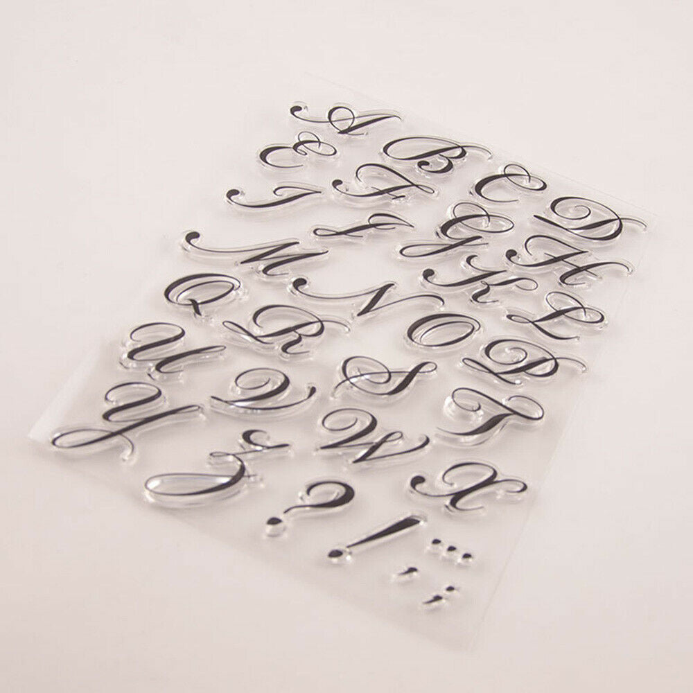DIY Alphabet Cookie Cutter Pattern Embosser Stamp Sticky Family Member Holiday