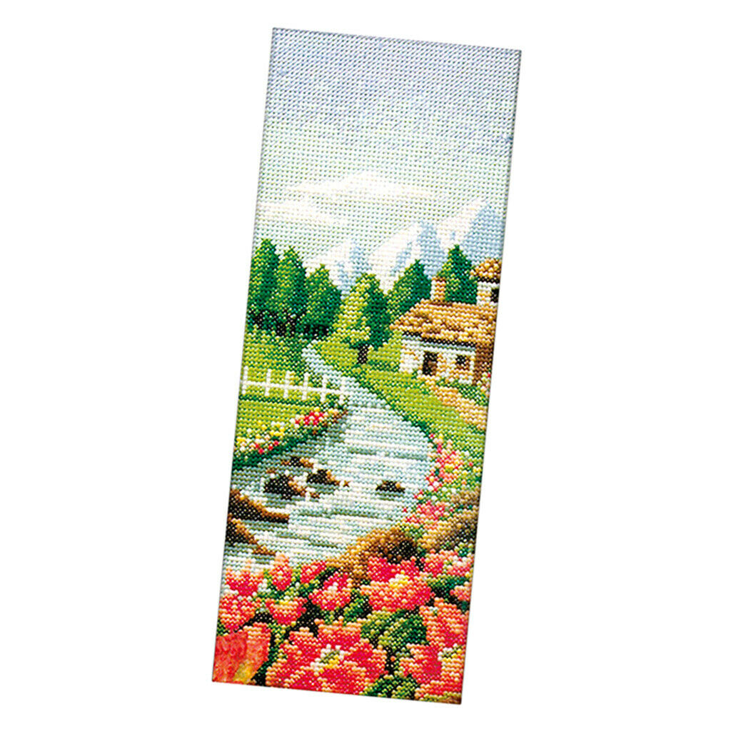 Spring Landscape Pattern Cross Stitch Kits Set