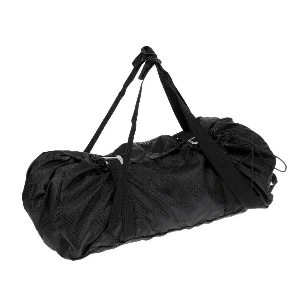 Folding Outdoor Rock Climbing Rope Bag Cords Slings Equipment Gear Backpack