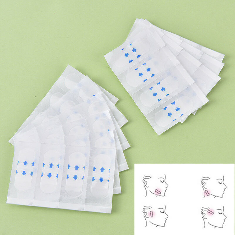 40pcs v shape face lift up fast work maker chin adhesive tape face lift to.l8