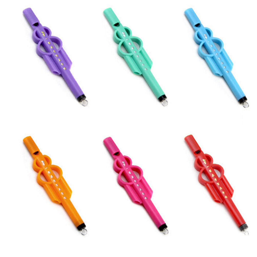 Fantastic 3x Plastic Birds Flute Barker Whistle Music Children Educational ToolB