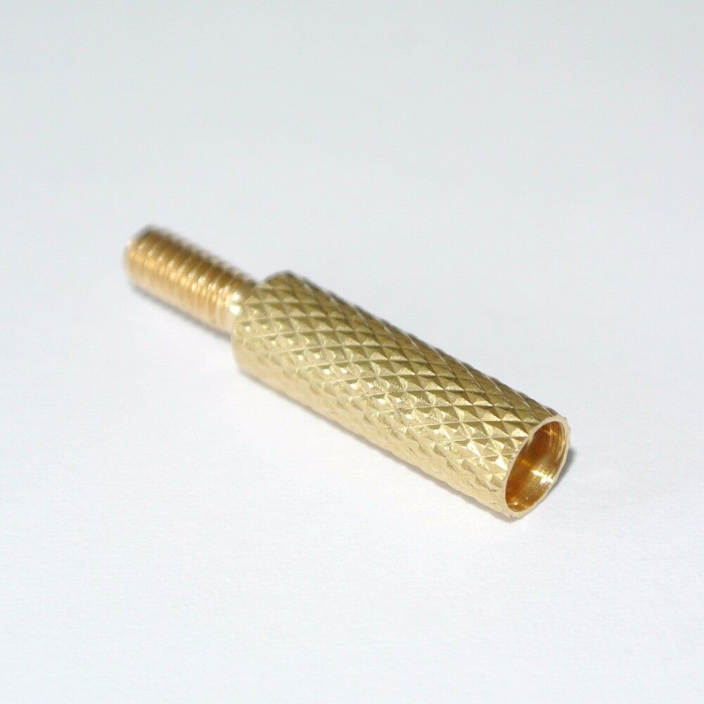 Solid Brass Adaptor Male Thread 5-40 / Female Thread 8-32