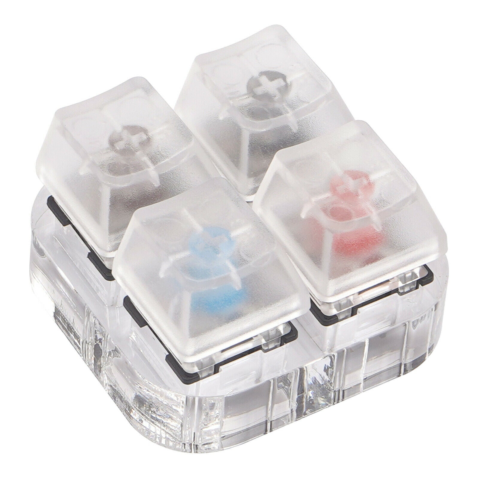 Professional 4 Switch Switches Tester Blank Keycaps for Mechanical Keyboard