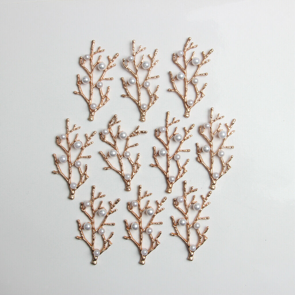 10X Flatback Charms Jewelry Findings Alloy Hair Crafts