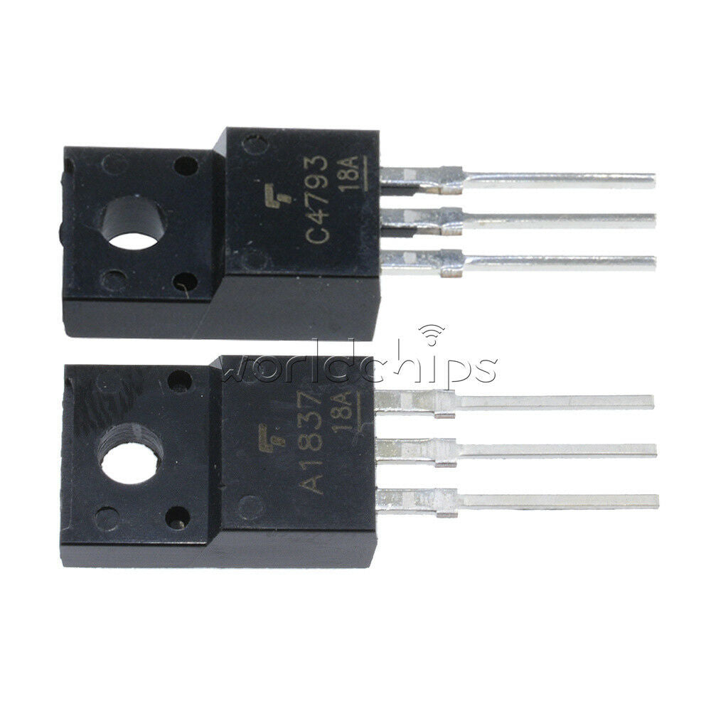 2pairs/4PCS 2SA1837 2SC4793 Transistor IC