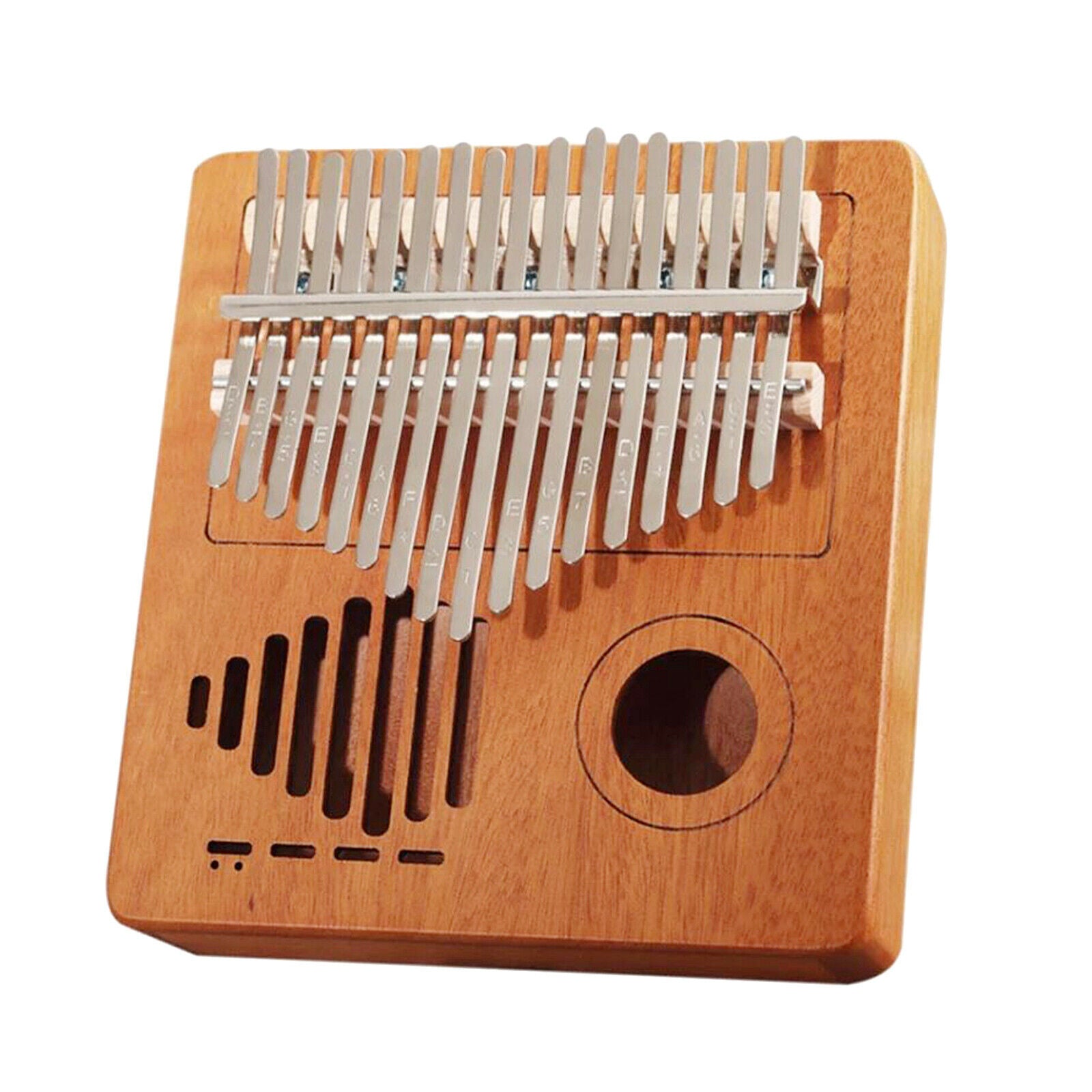 Professional Kalimba 17 Key Thumb Piano Wooden Mbira w/ Bag Tuner Hammer