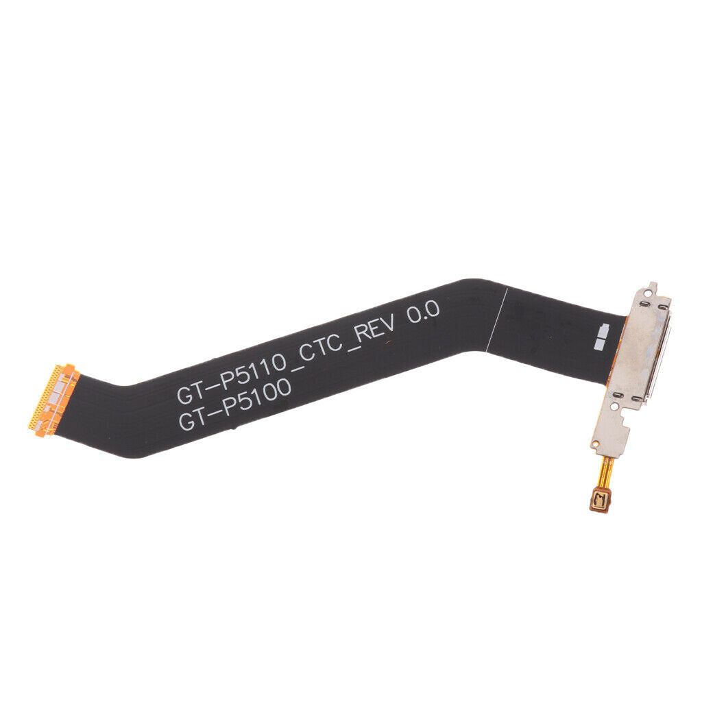 USB Charge Port Connector Flex Ribbon Cables for   Galaxy Tab 2 P5100