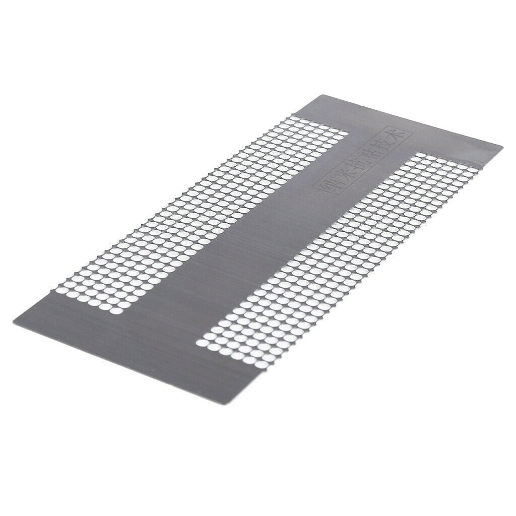 Stainless Steel Diamond Painting Dot Drill Ruler 12 Rows DIY Crafts