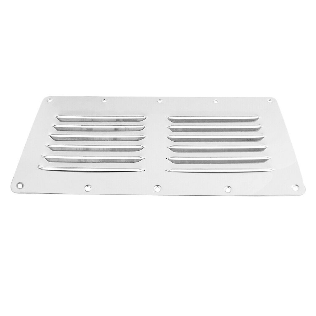 Stainless Steel Boat Marine Square Air Vent Louver Vent Grille Ventilation