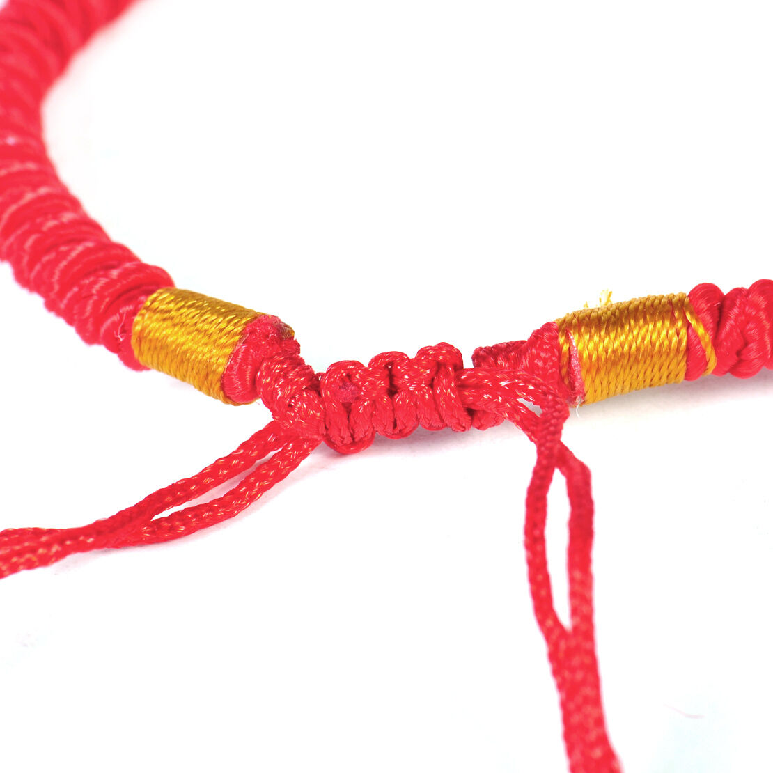 1Pc Stylish Hand Braided Chinese Red Lucky String Rope Cord Couple Bracelets