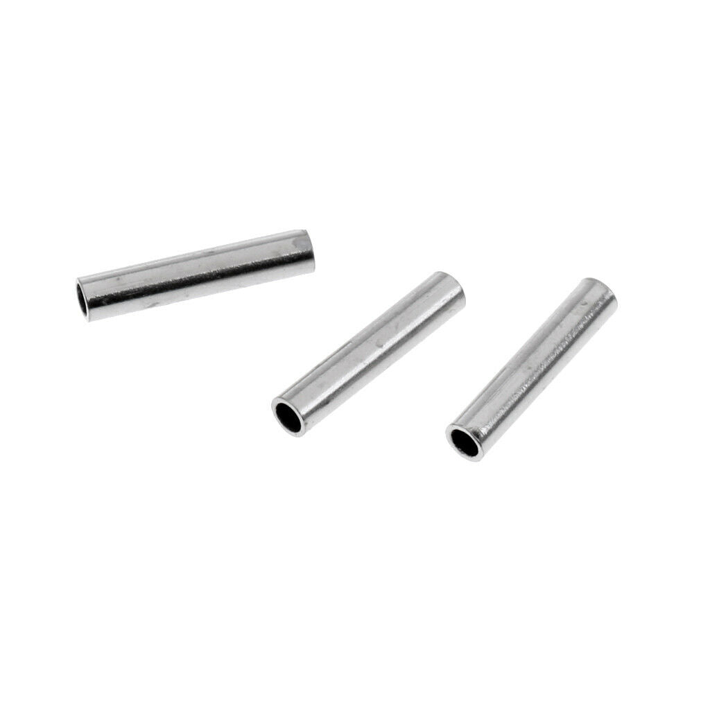 100Pcs Crimping Loop Sleeve Various Sizes from 1.0mm - 2.0mm 1.4x8mm