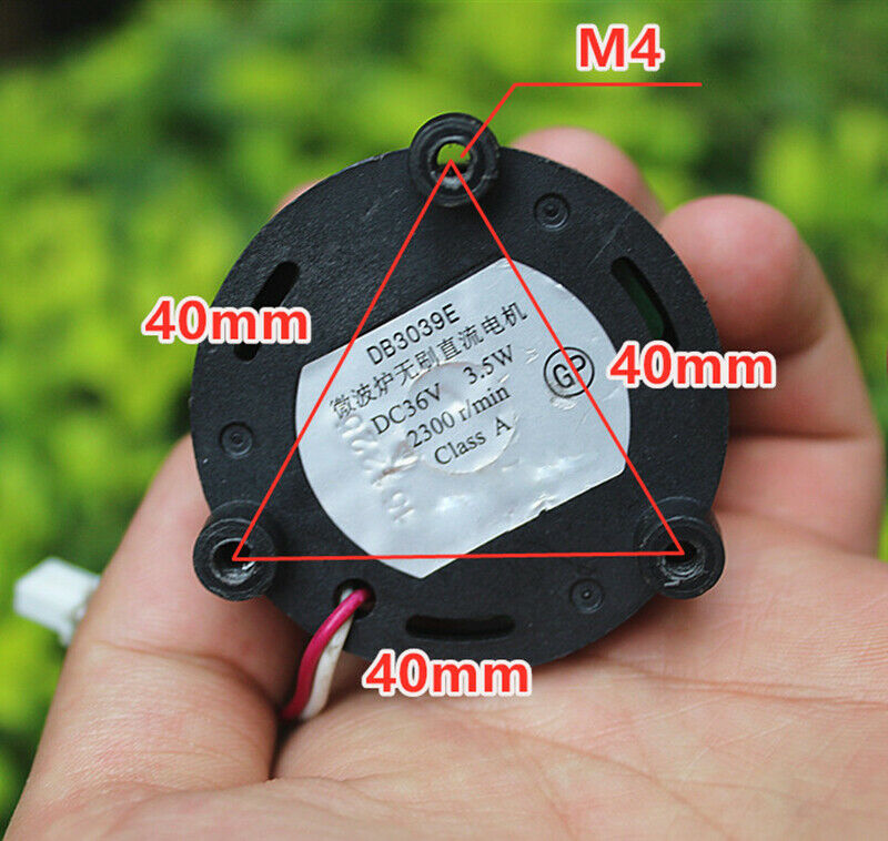 1pcs DC 36V Brushless DC motor Motor with drive Suitable voltage DC24-36V