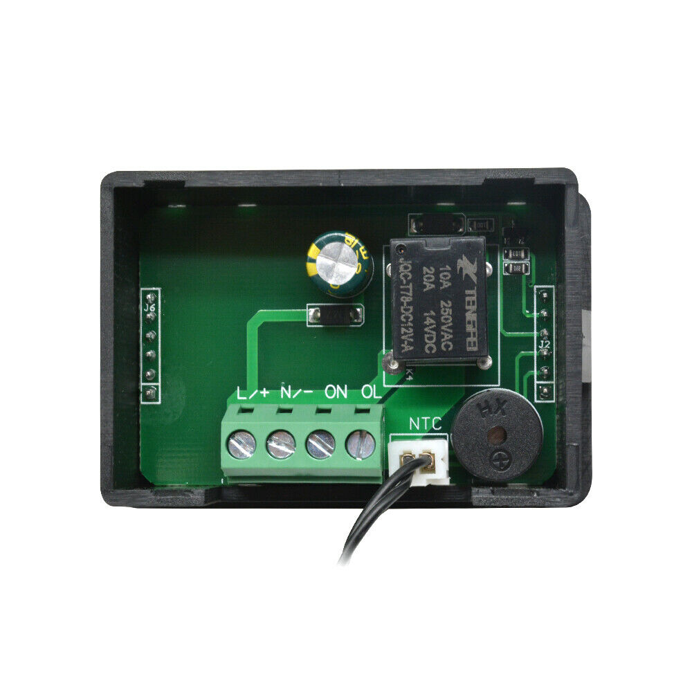DC 24V Digital W2310 Red+Blue Dual LED Temperature Controller Thermostat Sensor