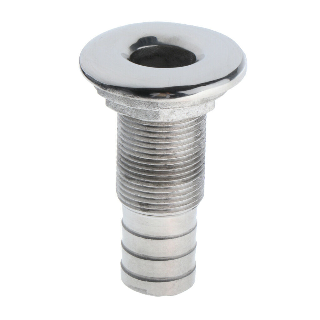 Stainless Steel Boat Thru Hull Fitting for Boat Yacht Hardware Parts 3/4"